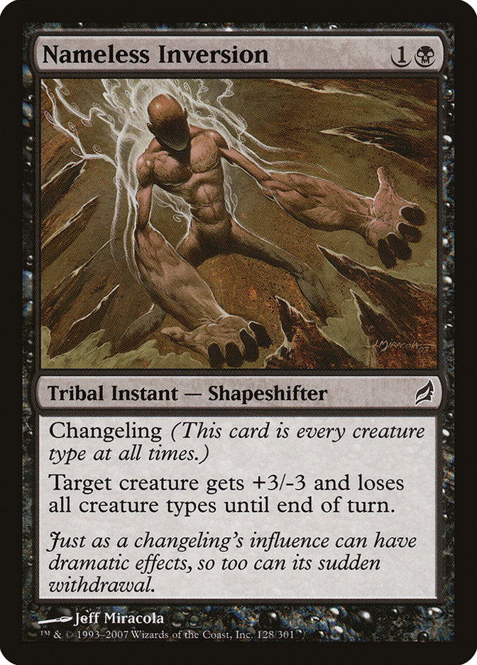 Nameless Inversion [Lorwyn] (LRW 128)