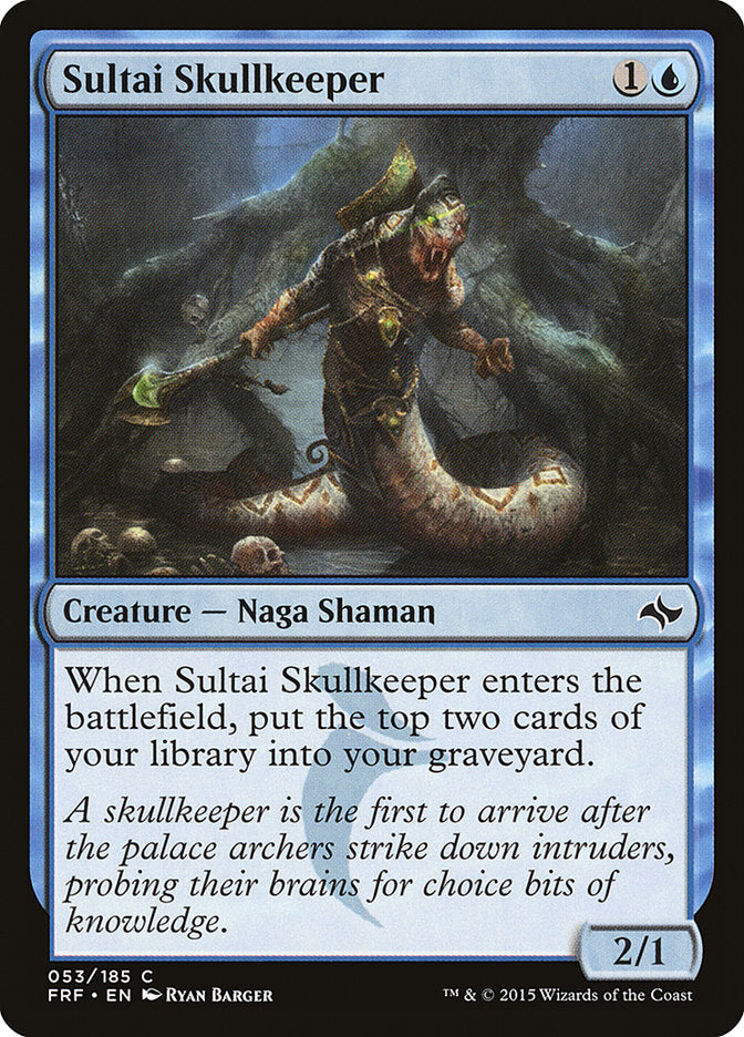 Sultai Skullkeeper [Fate Reforged] (FRF 53)