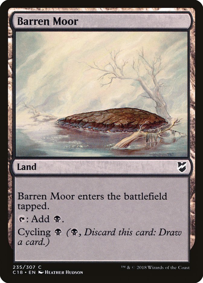 Barren Moor [Commander 2018] (C18 235)