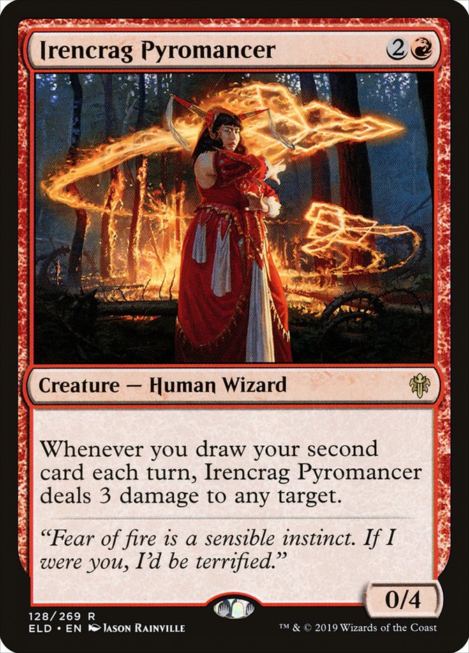 Irencrag Pyromancer [Throne of Eldraine] (ELD 128)