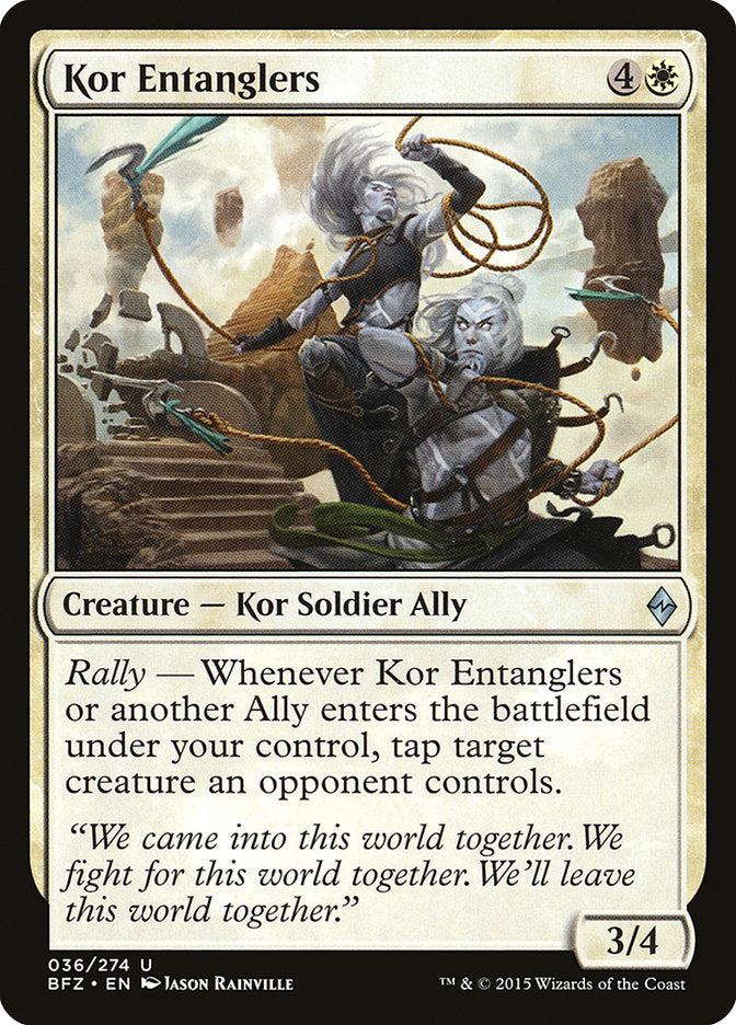 Kor Entanglers [Battle for Zendikar] (BFZ 36)