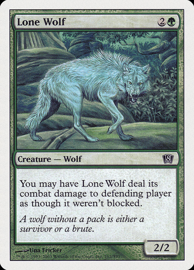 Lone Wolf [Eighth Edition] (8ED 262)