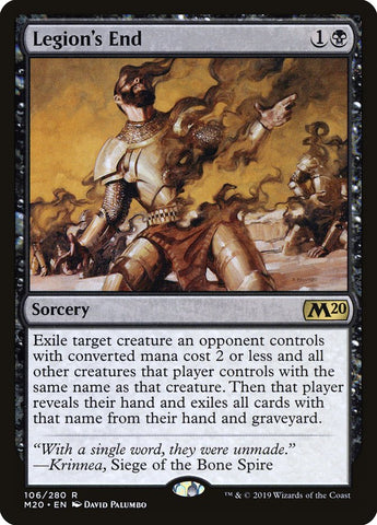 Legion's End [Core Set 2020] (M20 106)
