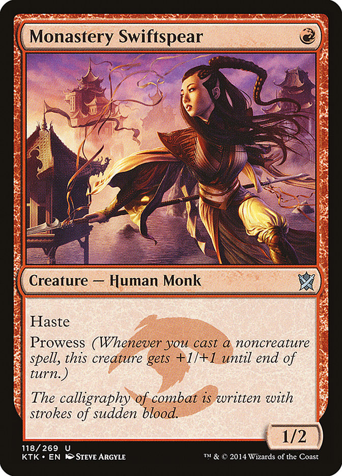 Monastery Swiftspear [Khans of Tarkir] (KTK 118)
