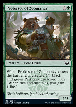 Professor of Zoomancy [Strixhaven: School of Mages] (STX 140)
