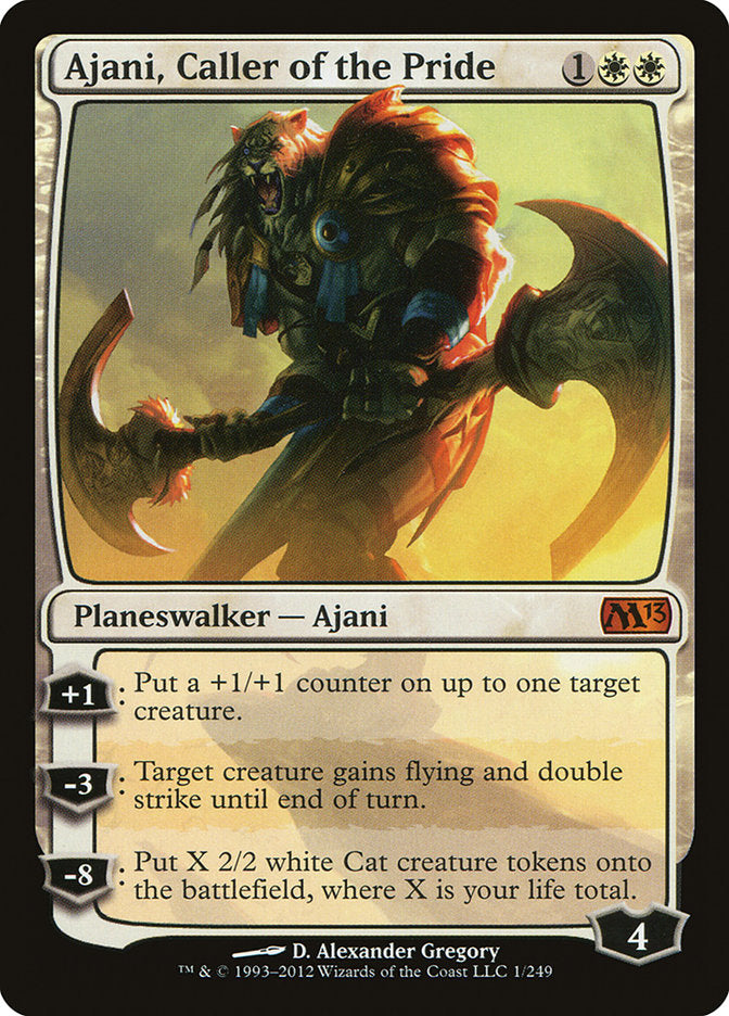 Ajani, Caller of the Pride [Magic 2013] (M13 1)