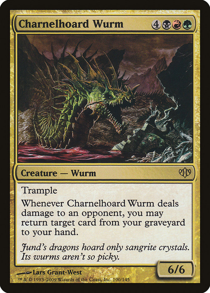 Charnelhoard Wurm [Conflux] (CON 100)