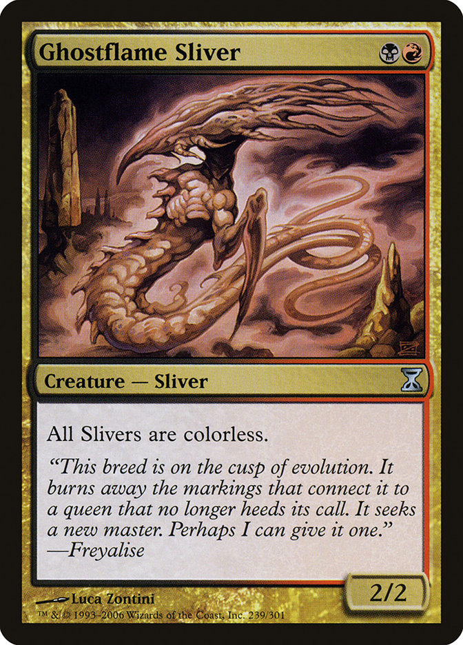 Ghostflame Sliver [Time Spiral] (TSP 239)