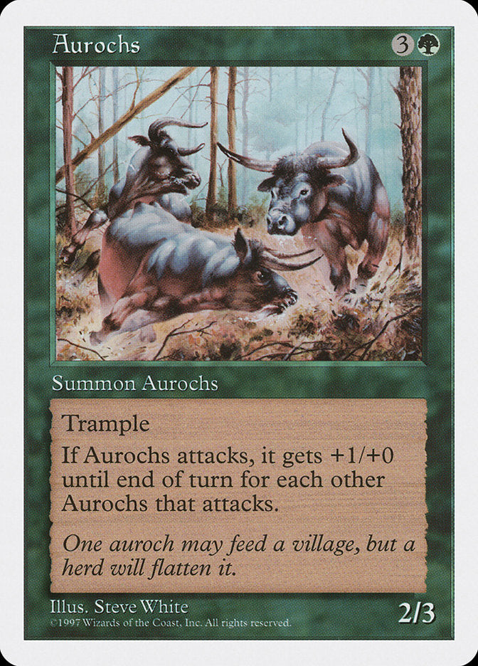 Aurochs [Fifth Edition] (5ED 279)