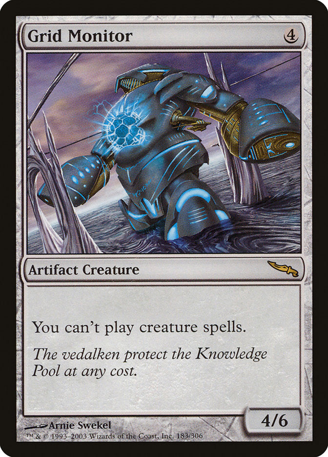 Grid Monitor [Mirrodin] (MRD 183)