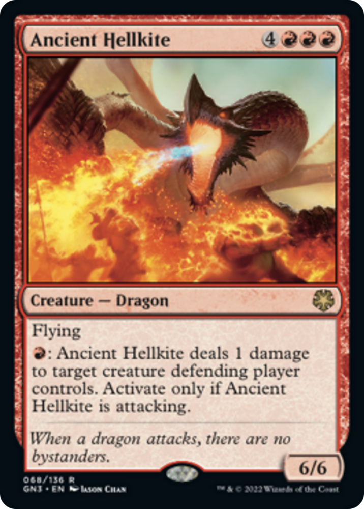 Ancient Hellkite [Game Night 2022]