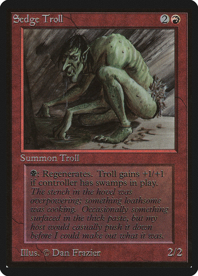 Sedge Troll [Limited Edition Beta] (LEB 173)