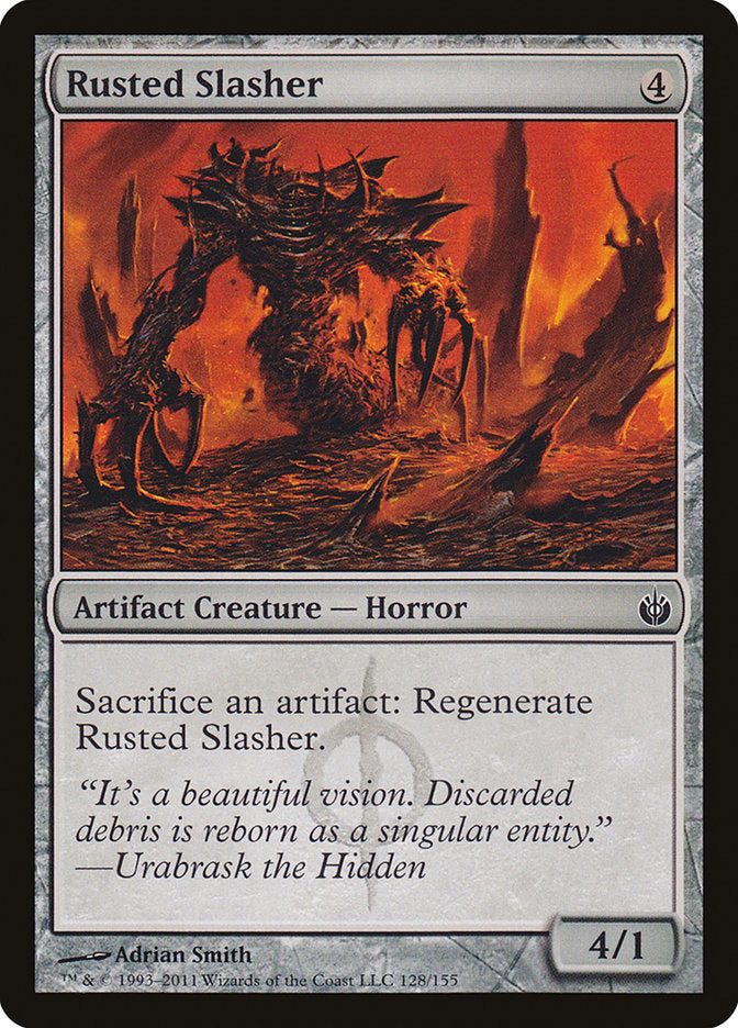 Rusted Slasher [Mirrodin Besieged] (MBS 128)