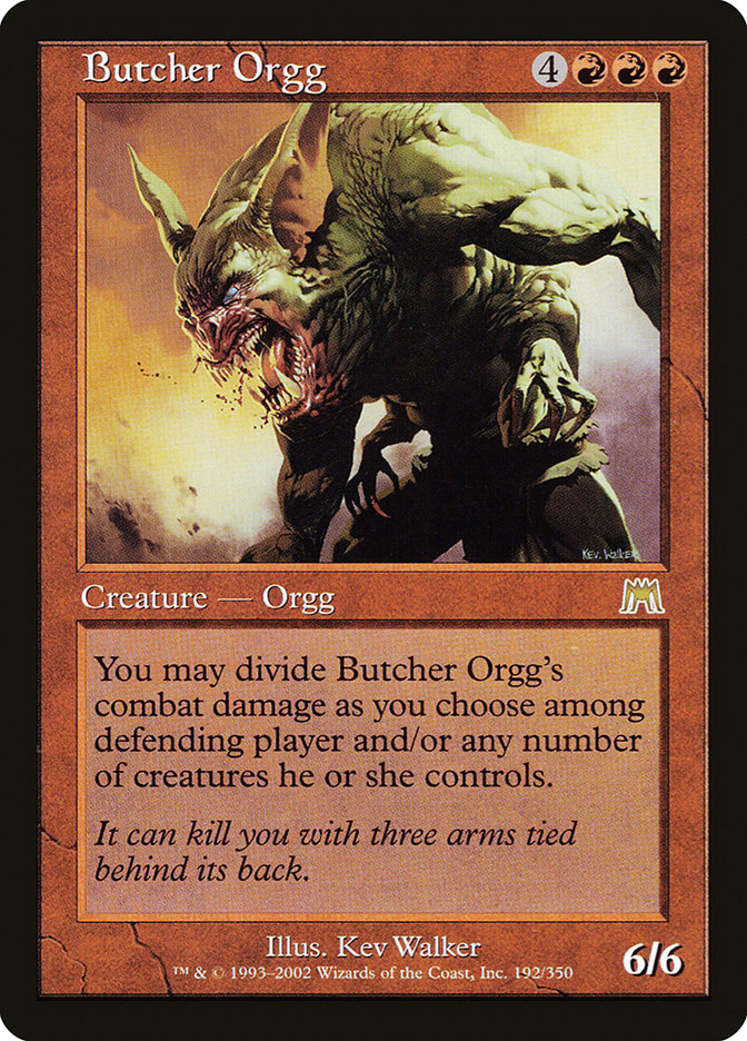 Butcher Orgg [Onslaught] (ONS 192)