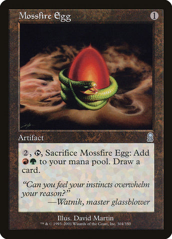 Mossfire Egg [Odyssey] (ODY 304)