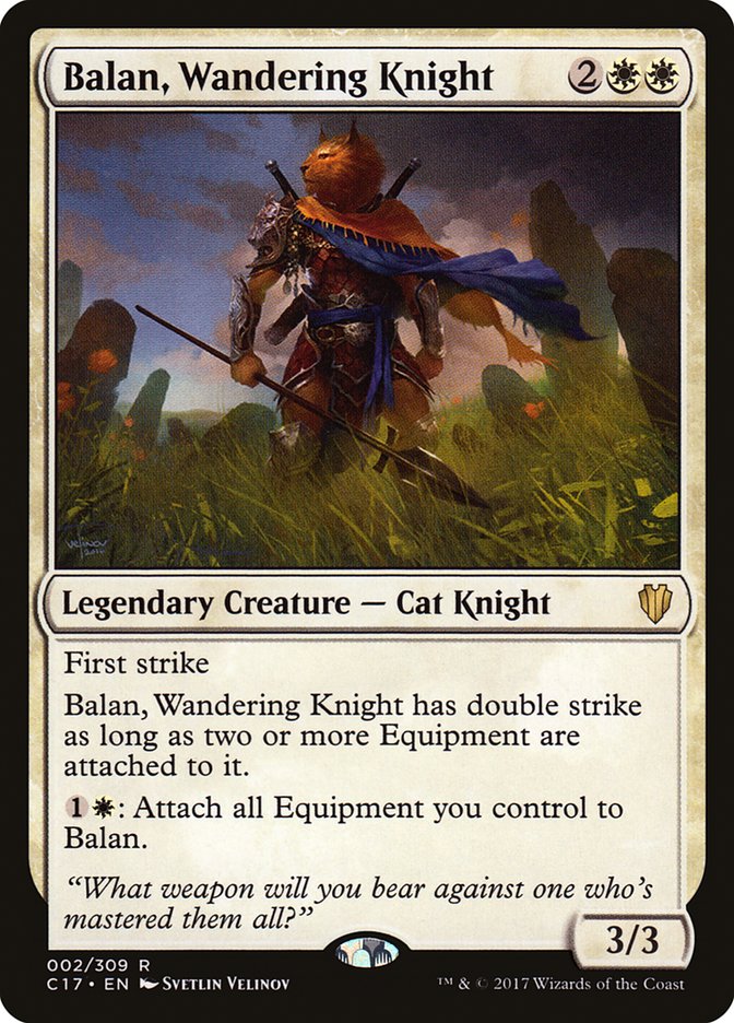 Balan, Wandering Knight [Commander 2017] (C17 2)