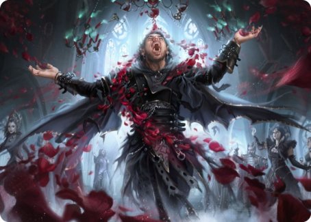 Bloodsoaked Reveler Art Card [Innistrad: Crimson Vow Art Series] (AVOW 29)