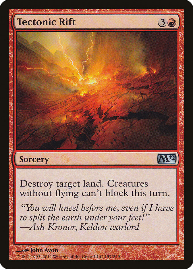 Tectonic Rift [Magic 2012] (M12 157)