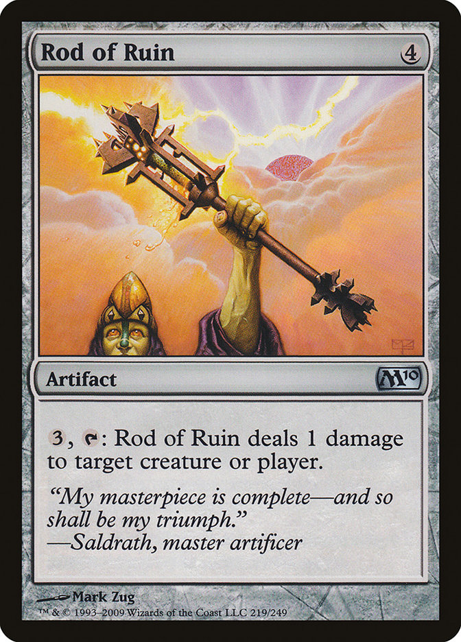 Rod of Ruin [Magic 2010] (M10 219)