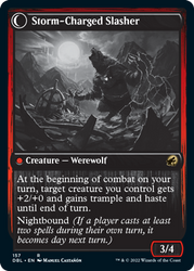 Reckless Stormseeker // Storm-Charged Slasher [Innistrad: Double Feature] (DBL 157)