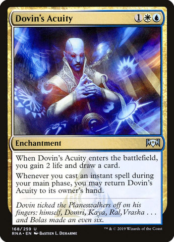 Dovin's Acuity [Ravnica Allegiance] (RNA 168)