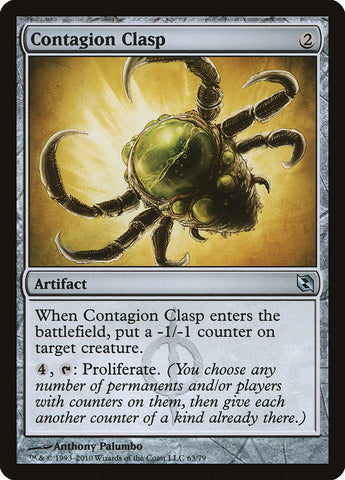 Contagion Clasp [Duel Decks: Elspeth vs. Tezzeret] (DDF 63)