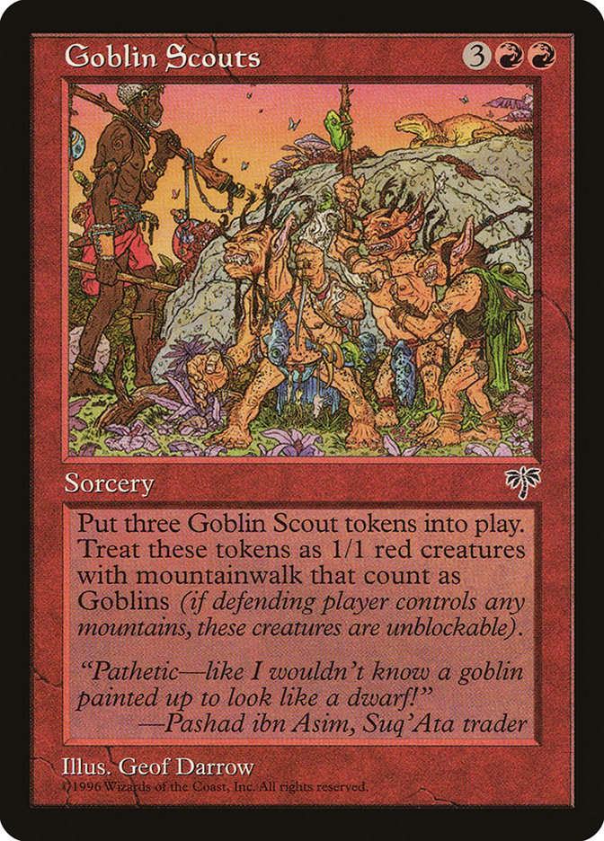 Goblin Scouts [Mirage] (MIR 178)