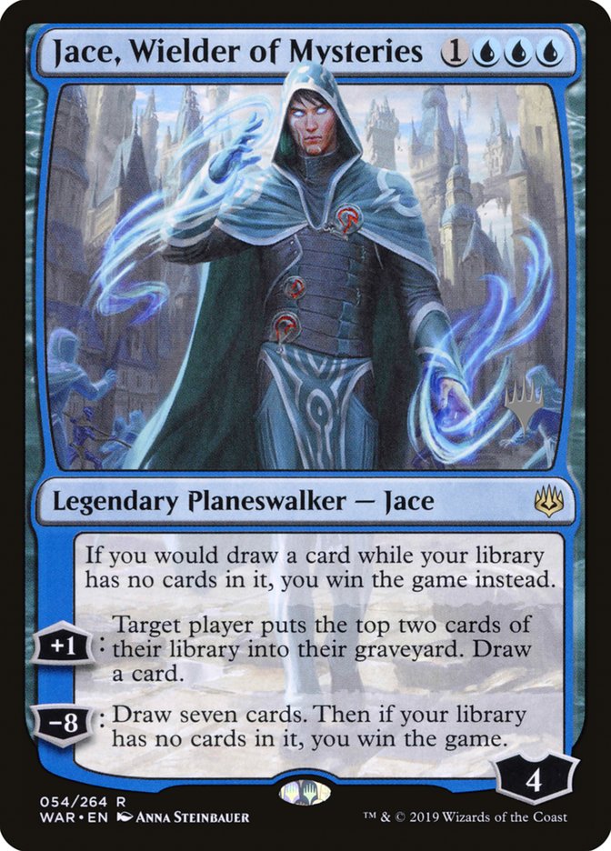 Jace, Wielder of Mysteries (Promo Pack) [War of the Spark Promos] (PWAR 54P)