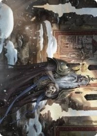 Narfi, Betrayer King Art Card [Kaldheim: Art Series] (AKHM 224)