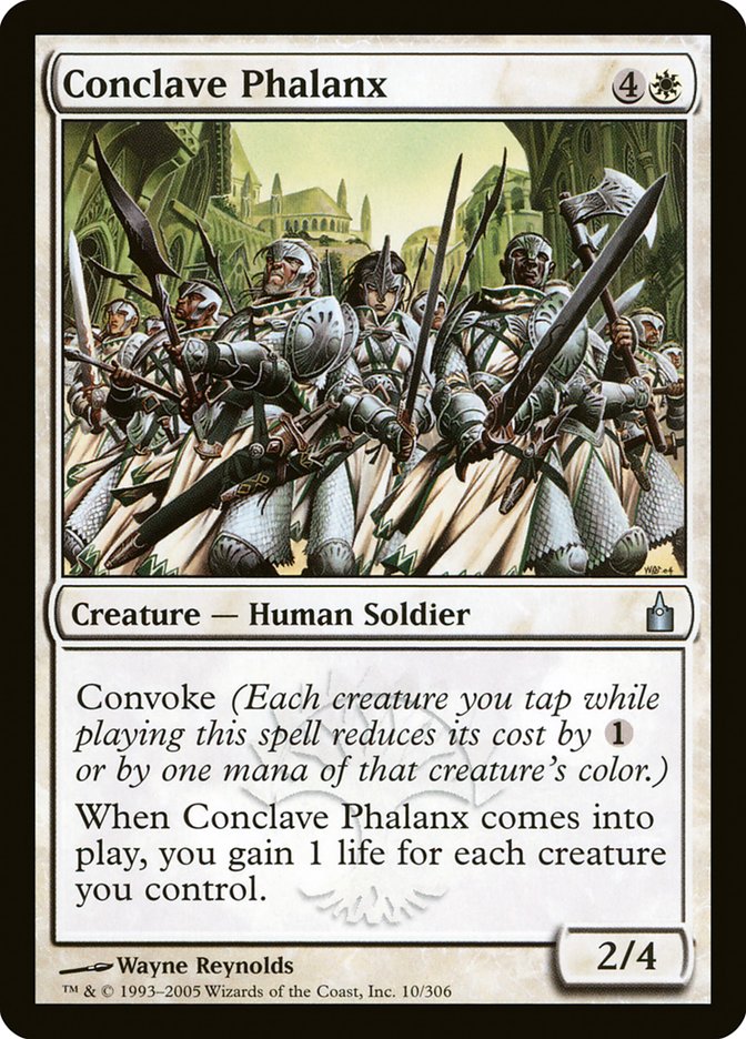 Conclave Phalanx [Ravnica: City of Guilds] (RAV 10)
