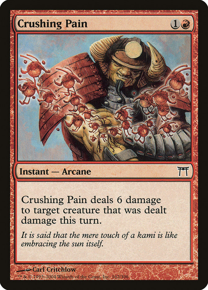 Crushing Pain [Champions of Kamigawa] (CHK 162)