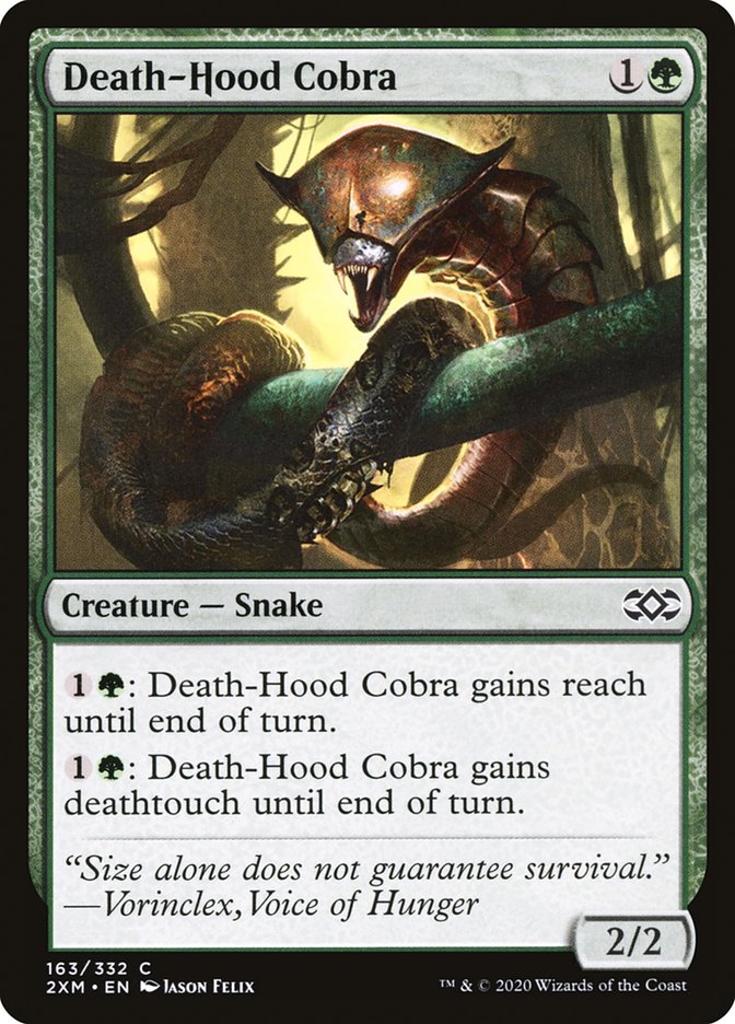 Death-Hood Cobra [Double Masters] (2XM 163)