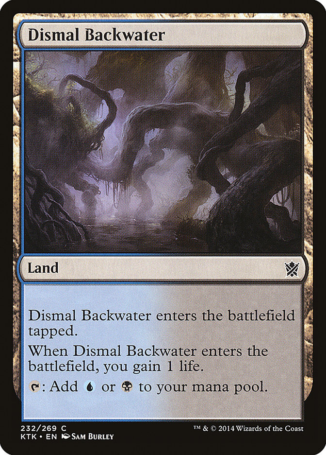 Dismal Backwater [Khans of Tarkir] (KTK 232)