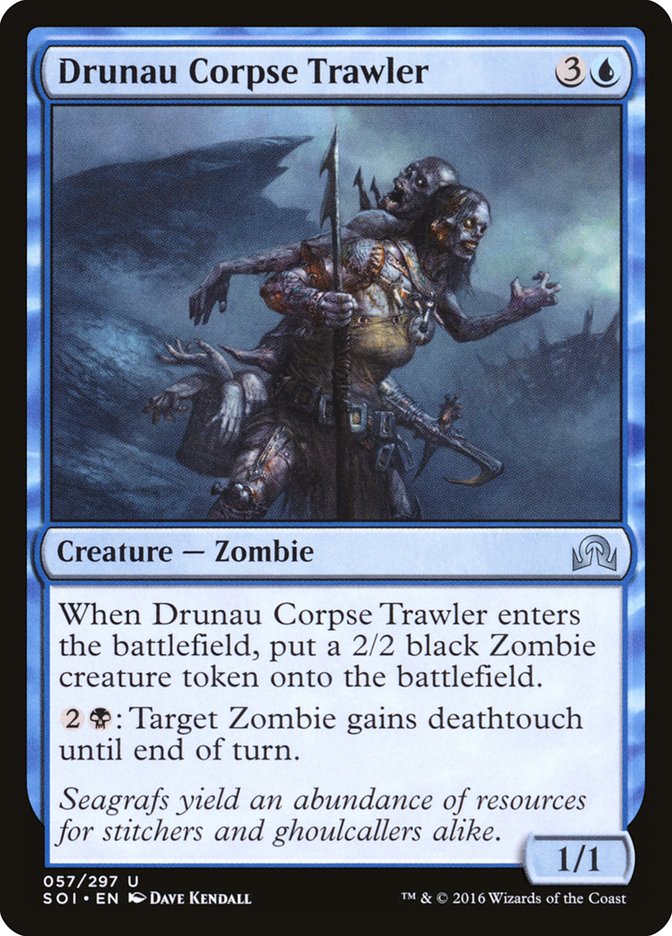 Drunau Corpse Trawler [Shadows over Innistrad] (SOI 57)
