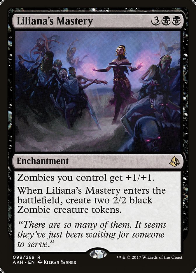 Liliana's Mastery [Amonkhet] (AKH 98)