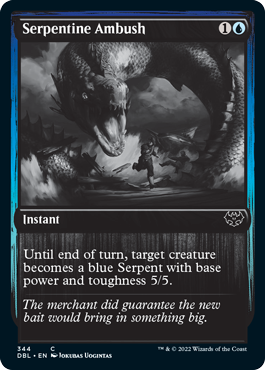 Serpentine Ambush [Innistrad: Double Feature] (DBL 344)