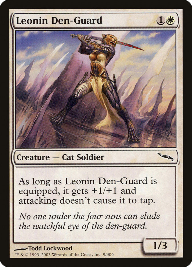 Leonin Den-Guard [Mirrodin] (MRD 9)