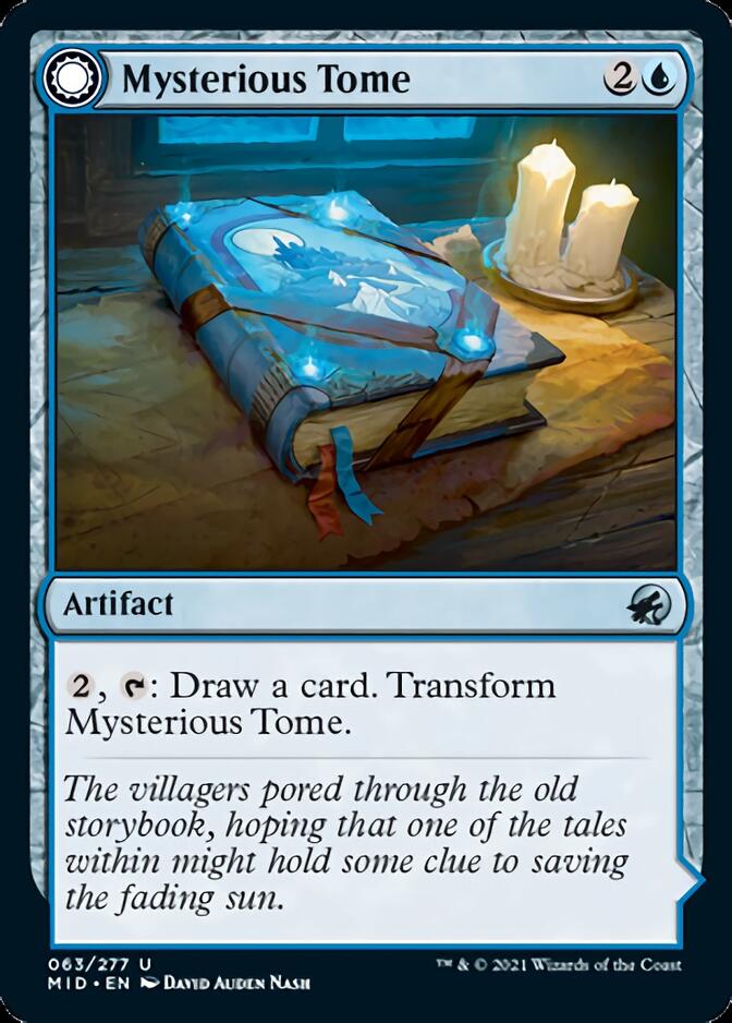 Mysterious Tome // Chilling Chronicle [Innistrad: Midnight Hunt] (MID 63)