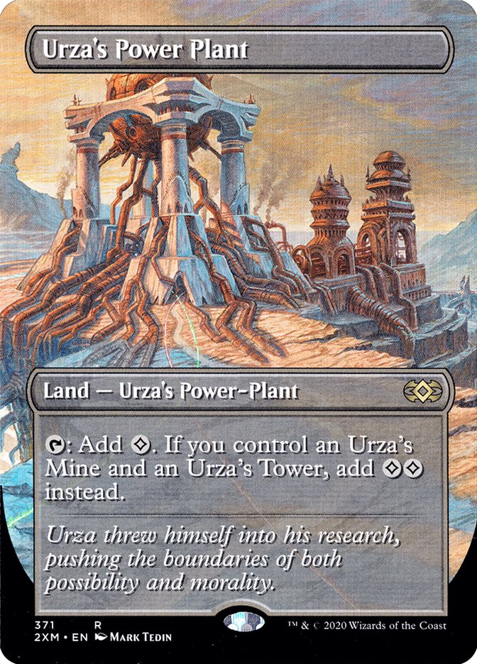 Urza's Power Plant (Borderless) [Double Masters] (2XM 371)