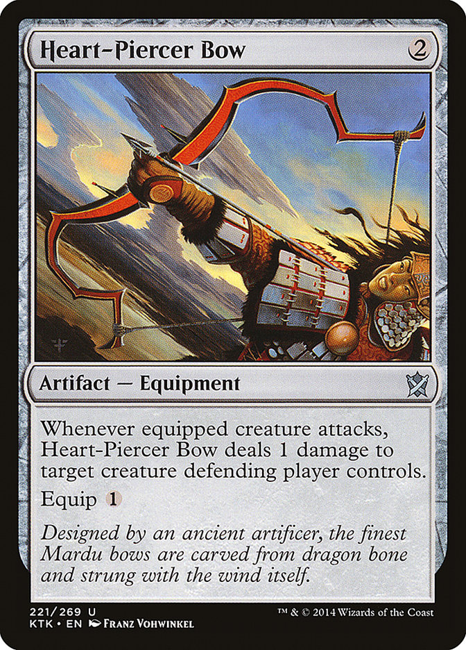 Heart-Piercer Bow [Khans of Tarkir] (KTK 221)