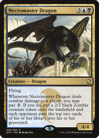 Necromaster Dragon [Dragons of Tarkir] (DTK 226)