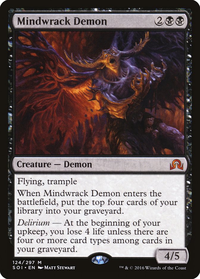 Mindwrack Demon [Shadows over Innistrad] (SOI 124)