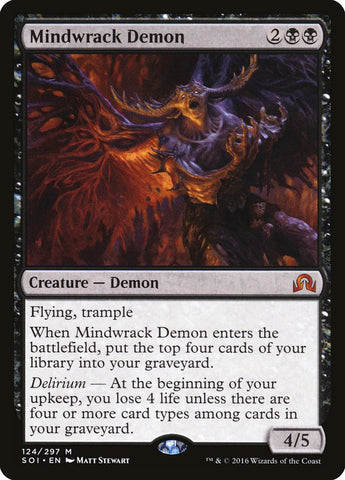 Mindwrack Demon [Shadows over Innistrad] (SOI 124)