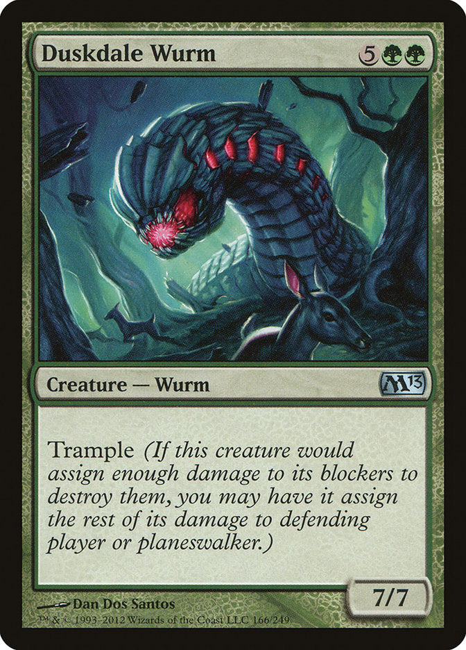 Duskdale Wurm [Magic 2013] (M13 166)