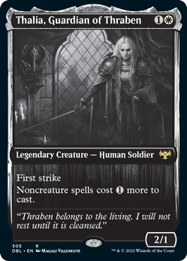 Thalia, Guardian of Thraben [Innistrad: Double Feature] (DBL 305)
