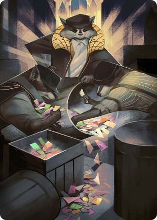 Masked Bandits Art Card [Streets of New Capenna Art Series] (ASNC 69)