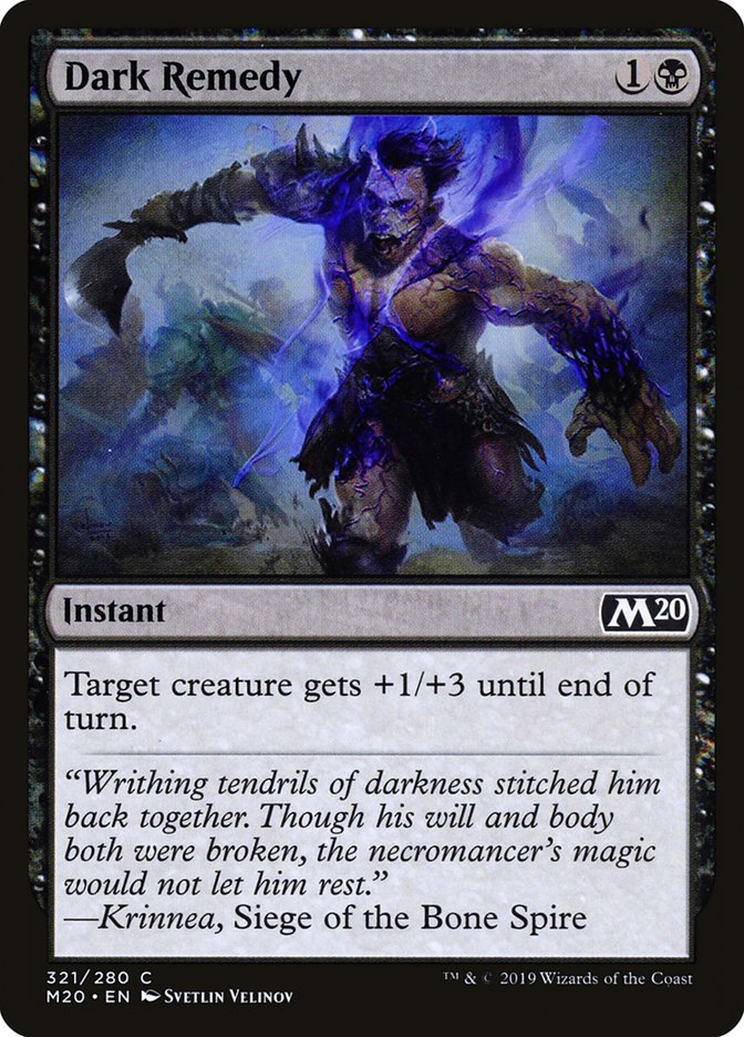 Dark Remedy [Core Set 2020] (M20 321)