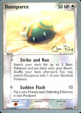Dunsparce (60/100) (Blaziken Tech) [World Championships 2004]