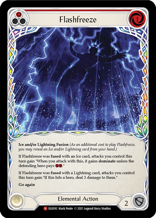 Flashfreeze [ELE092] 1st Edition Normal