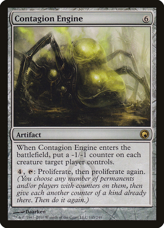 Contagion Engine [Scars of Mirrodin] (SOM 145)